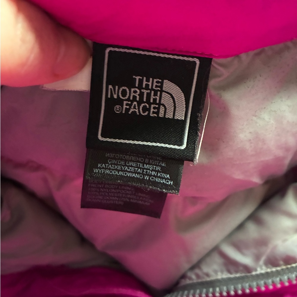 The North Face Kids Pink Puffer Jacket - Picture 3 of 6